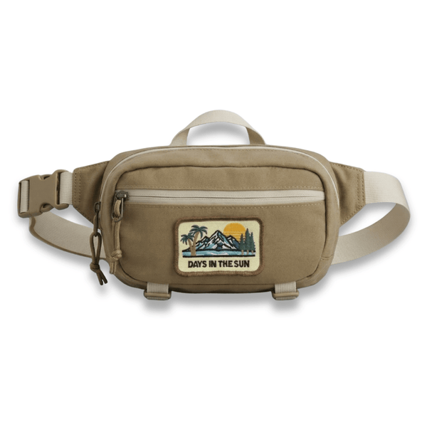 Recycled "Ramble" Hip Bag - Sand - Stoked&Woke Clothing