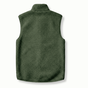 Recycled "Seeker" Sherpa Fleece Vest - Stoked&Woke Clothing