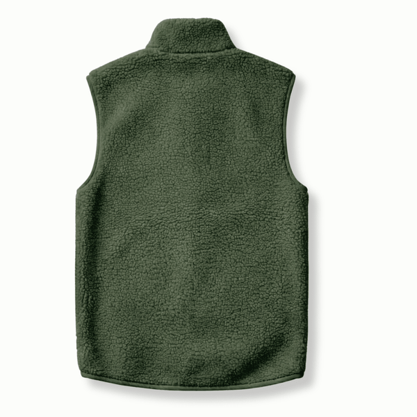 Recycled "Seeker" Sherpa Fleece Vest - Stoked&Woke Clothing