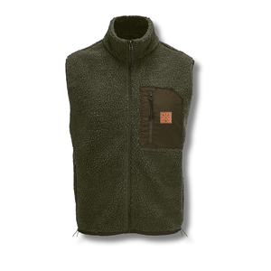 Recycled "Seeker" Sherpa Fleece Vest - Stoked&Woke Clothing