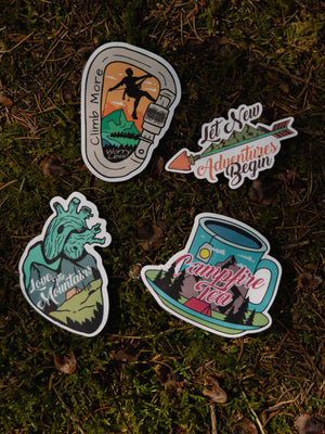 "Roam Free" Sticker Pack - Stoked&Woke Clothing