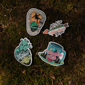 "Roam Free" Sticker Pack - Stoked&Woke Clothing