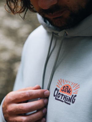 Sage Green "Free Your Mind" Hoodie - Stoked&Woke Clothing