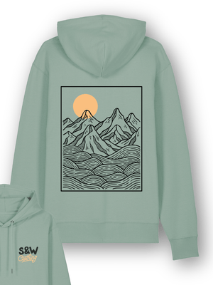 Sage Green "Simplicity" Hoodie - Stoked&Woke Clothing