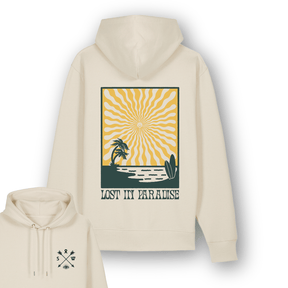 Sand "Lost in Paradise" Hoodie - Stoked&Woke Clothing