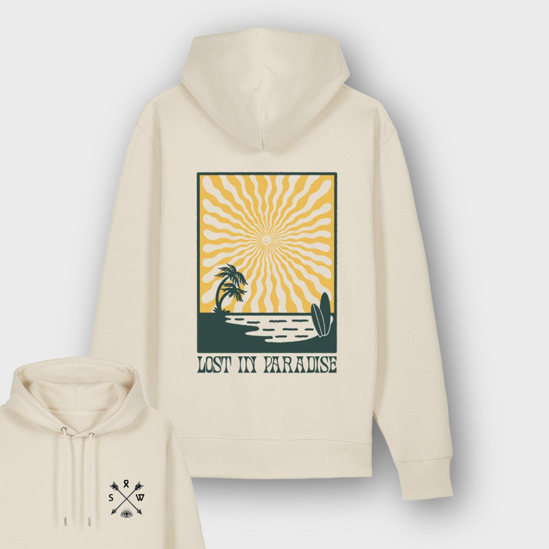 HOODIE WITH FRONT OPENING LOST PARADISE