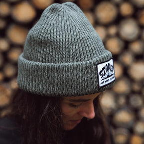 Elements Beanie "Olive Green" - Stoked&Woke Clothing