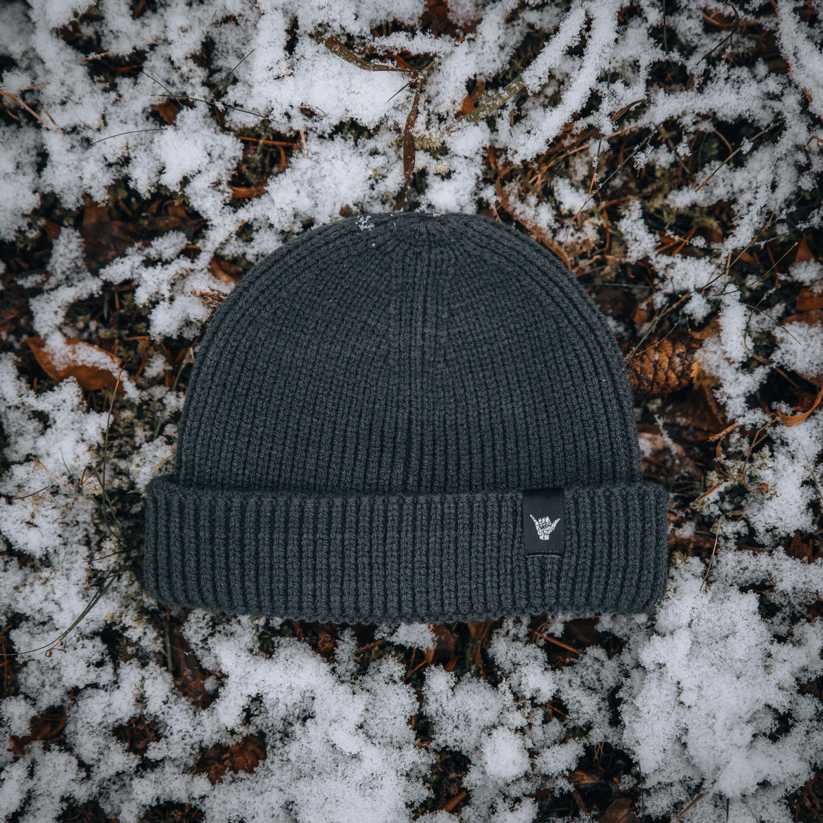 Fisherman Beanie "Graphite Grey" - Stoked&Woke Clothing