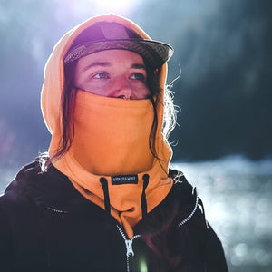 Fleece Hood "Mustard Yellow" - Stoked&Woke Clothing