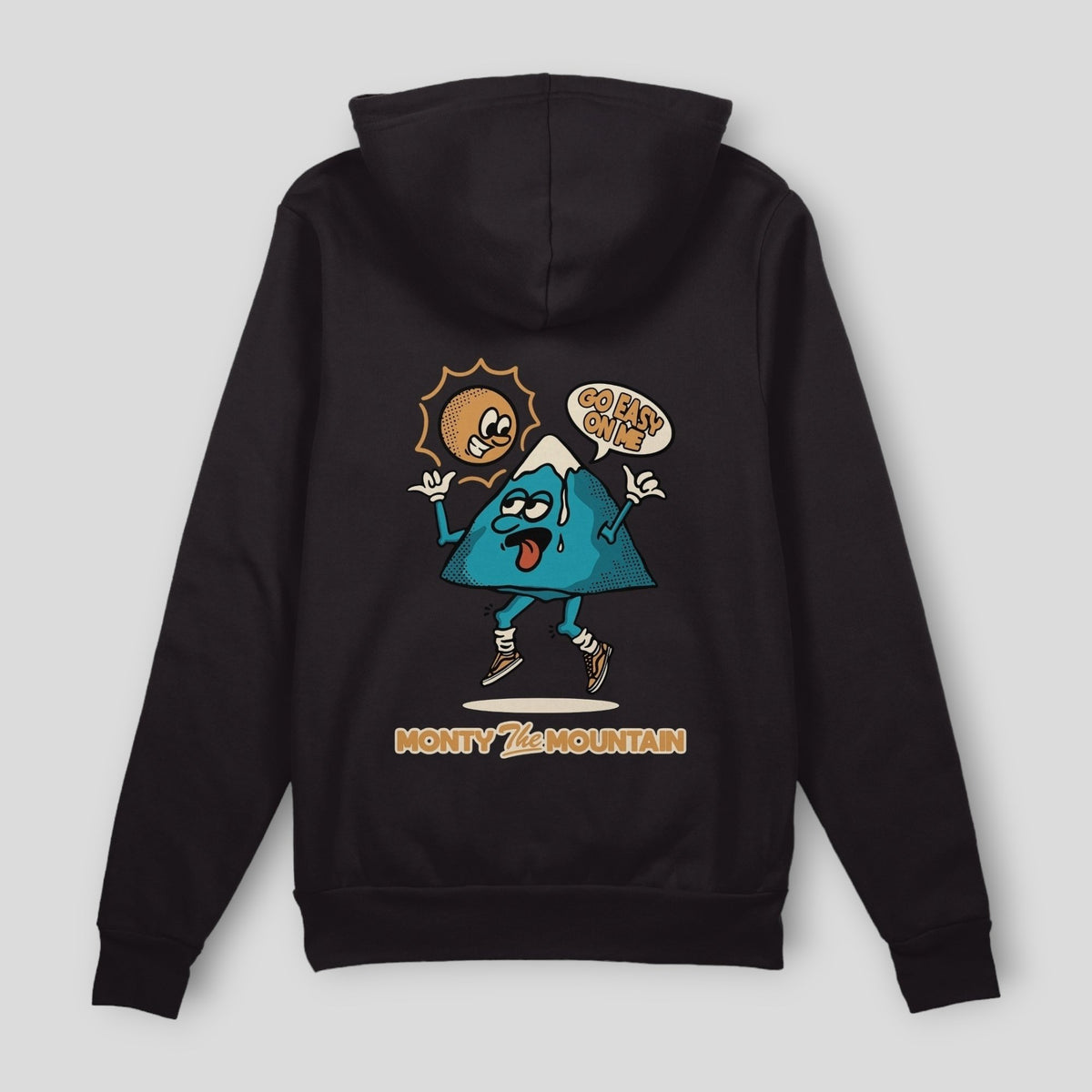 Limited Edition "Monty The Mountain" Hoodie - Stoked&Woke Clothing