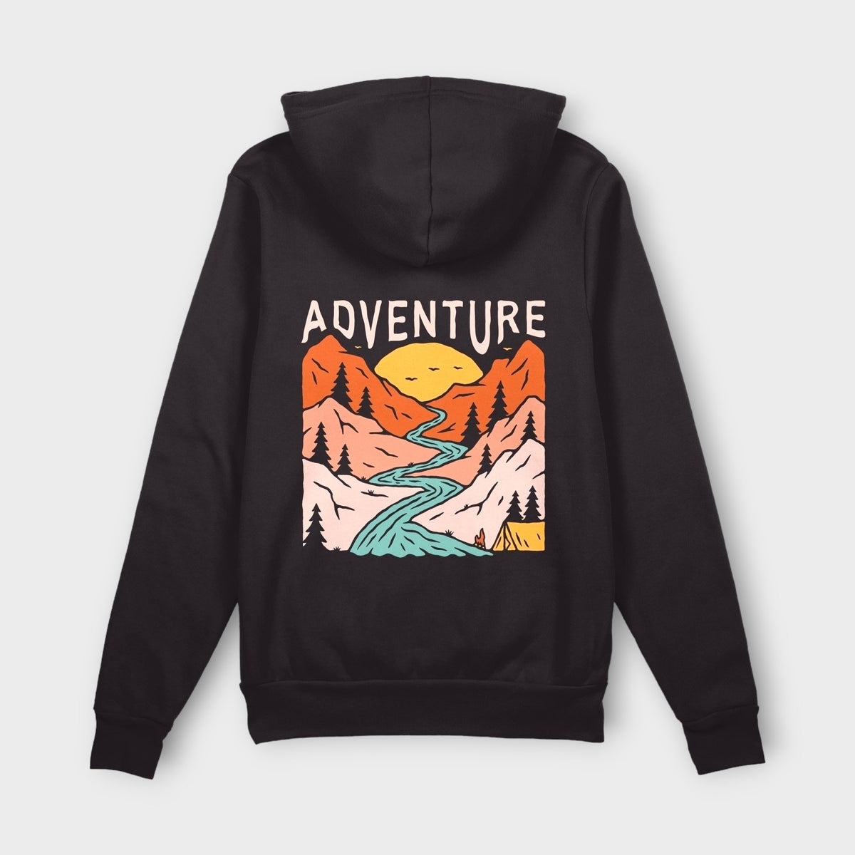 Organic "Adventure" Hoodie - Stoked&Woke Clothing