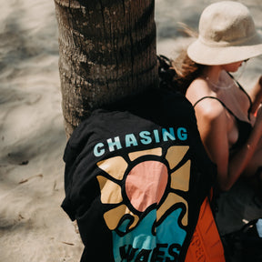 Organic "Chasing Waves" Tee - Stoked&Woke Clothing