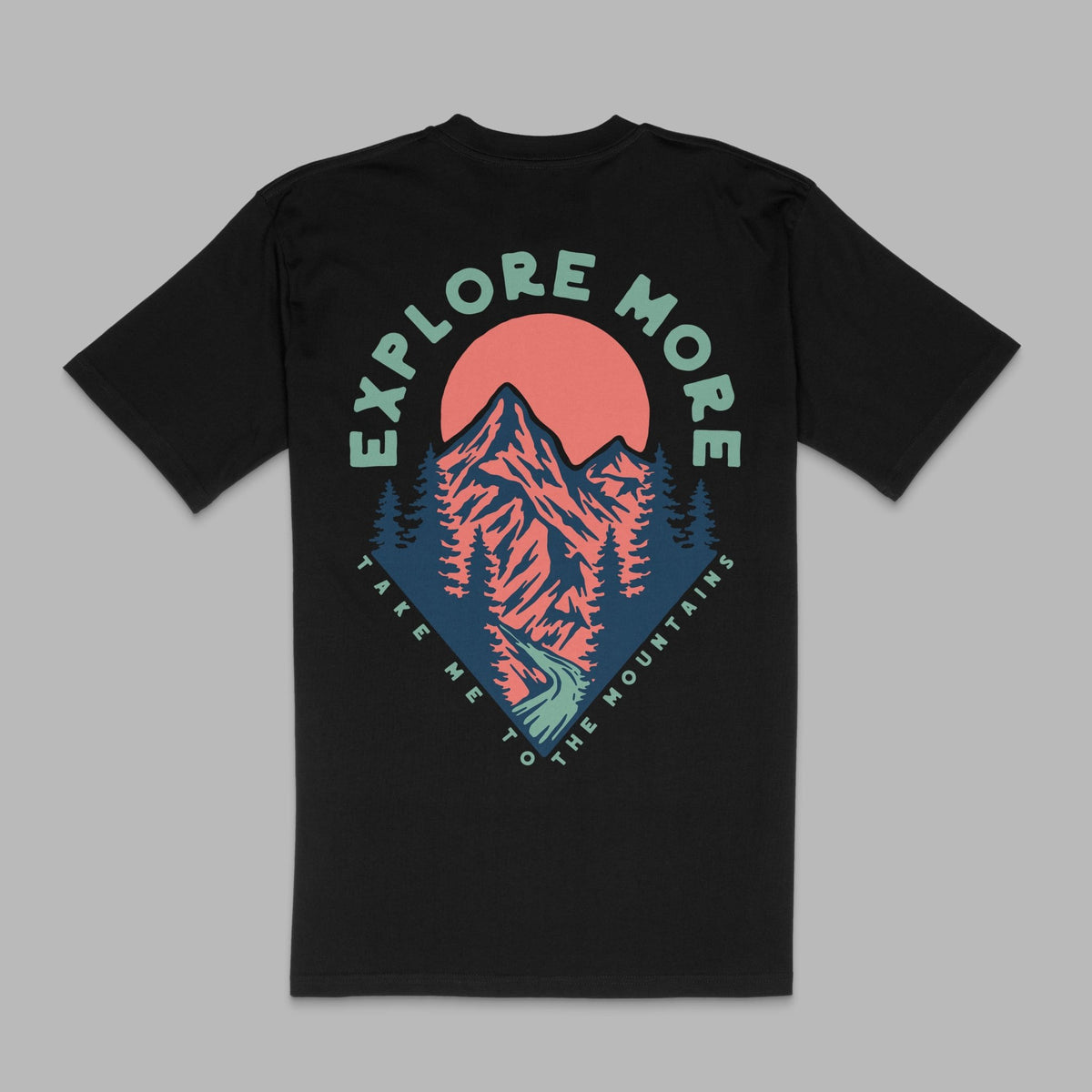 Organic "Explore More" Tee - Stoked&Woke Clothing