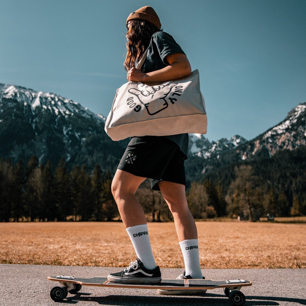 Organic "Good Vibes" Tote Bag - Stoked&Woke Clothing