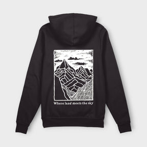 Organic "Land Meets Sky" Hoodie - Stoked&Woke Clothing