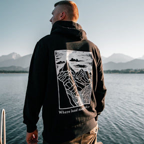 Organic "Land Meets Sky" Hoodie - Stoked&Woke Clothing