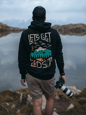 Organic "Let's Get Lost" Hoodie - Stoked&Woke Clothing