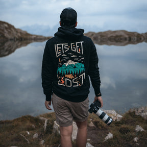 Organic "Let's Get Lost" Hoodie - Stoked&Woke Clothing