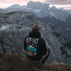 Organic "Let's Get Lost" Hoodie - Stoked&Woke Clothing