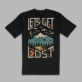 Organic "Let's Get Lost" Tee - Stoked&Woke Clothing