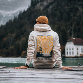 Organic "Lost in Paradise" Hoodie - Stoked&Woke Clothing