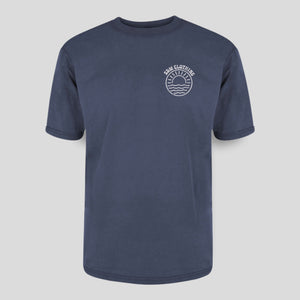 Organic "Seaside" Stone-wash Tee - Stoked&Woke Clothing