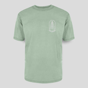 Organic "Tree" Stone-wash Tee - Stoked&Woke Clothing