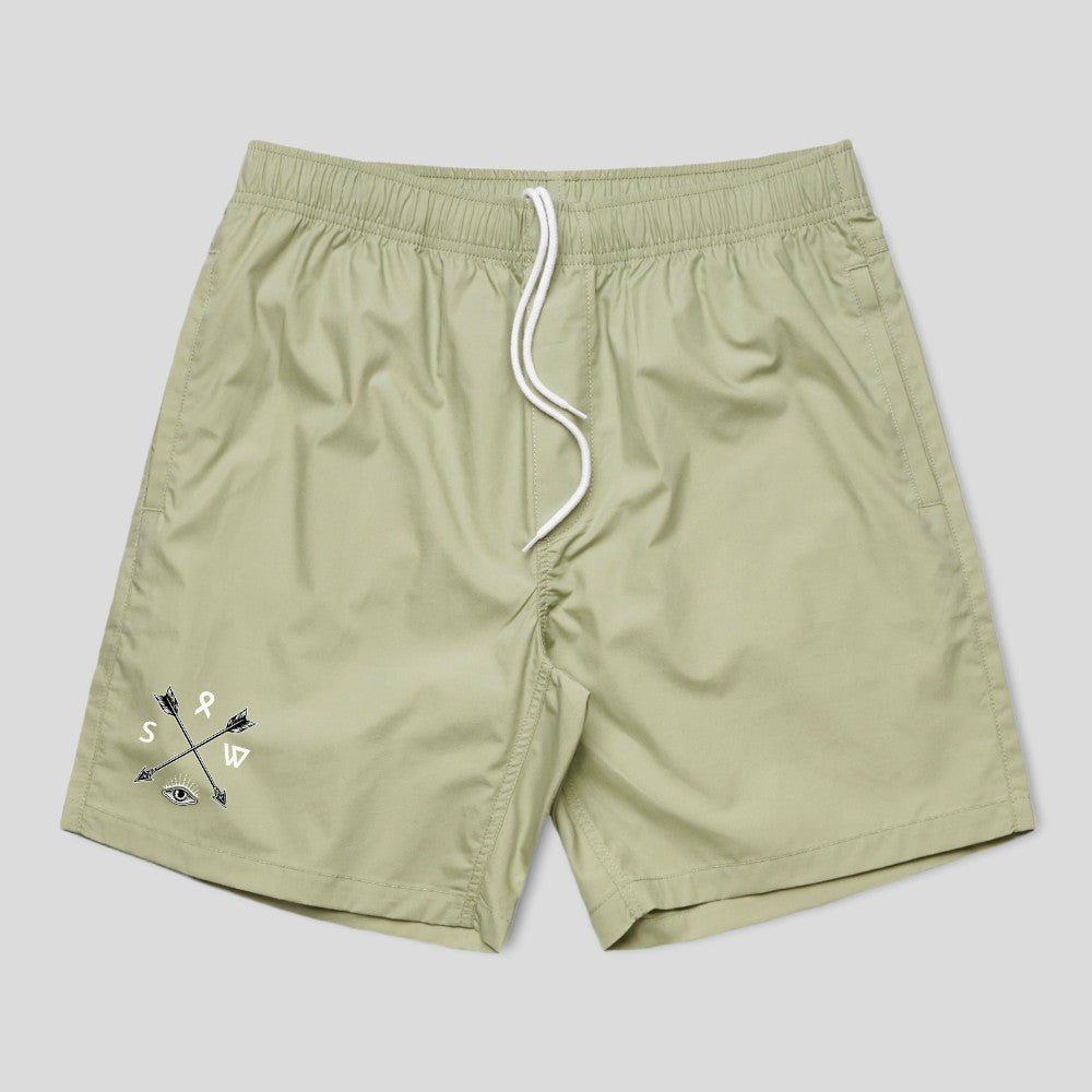 Pistachio "Classic" Casual Shorts - Stoked&Woke Clothing