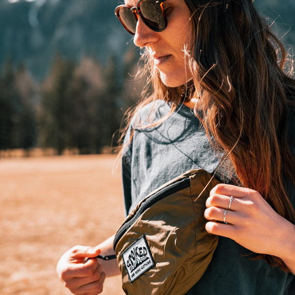 Recycled "Summit Sling" Hip Bag - Stoked&Woke Clothing